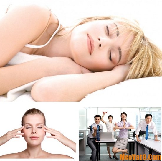 Massage, tập thể dục giúp tỉnh táo hơn sau giờ nghỉ trưa