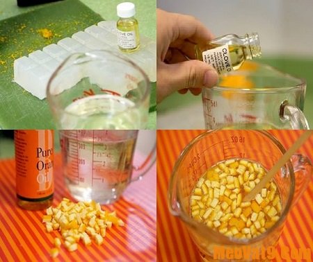 Hướng dẫn cách làm xà bông handmade hương cam, tự làm xà bông handmade hương cam tại nhà